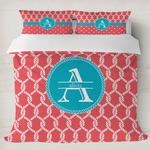 Linked Rope Duvet Cover Set - King (Personalized)