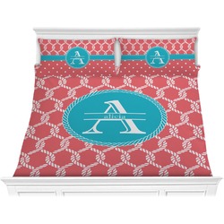 Linked Rope Comforter Set - King (Personalized)