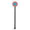 Linked Rope Black Plastic 5.5" Stir Stick - Round - Single Stick