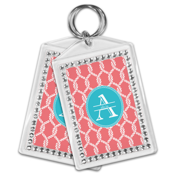 Linked Rope Bling Keychain - MAIN