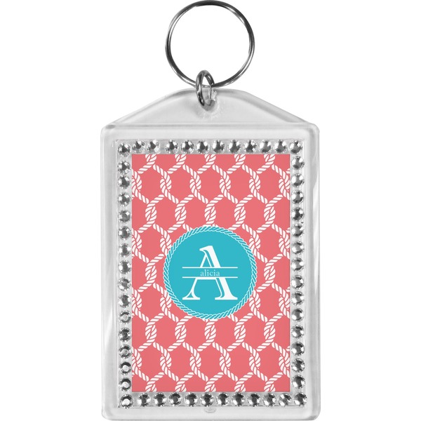 Custom Linked Rope Bling Keychain (Personalized)