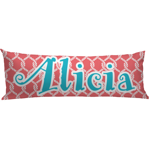 Custom Linked Rope Body Pillow Case (Personalized)