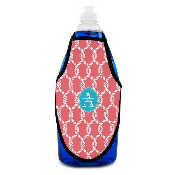 Linked Rope Bottle Apron - Soap - FRONT