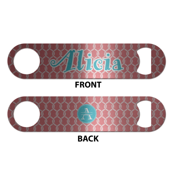 Linked Rope Bottle Opener - Front & Back