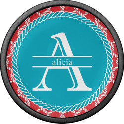 Linked Rope Cabinet Knob (Black) (Personalized)