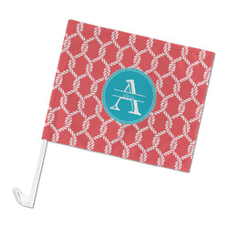 Linked Rope Car Flag (Personalized)