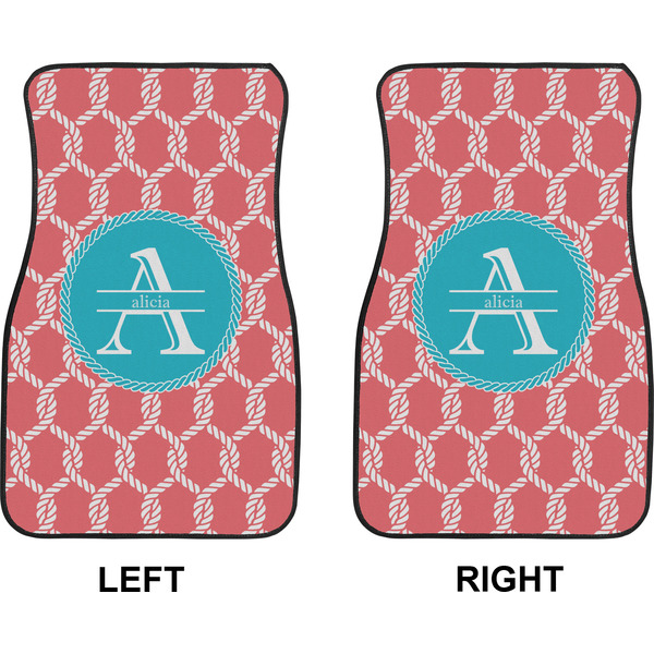 Linked Rope Car Mat Front - Approval