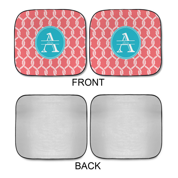 Linked Rope Car Sun Shades - APPROVAL