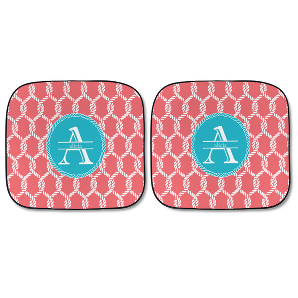 Linked Rope Car Sun Shades - FRONT