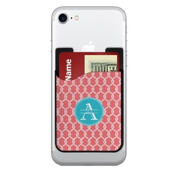 Linked Rope 2-in-1 Cell Phone Credit Card Holder & Screen Cleaner (Personalized)