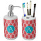 Linked Rope Ceramic Bathroom Accessories Set (Personalized)