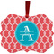 Linked Rope Christmas Ornament (Front View)
