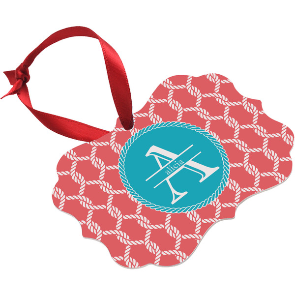 Linked Rope Christmas Ornament