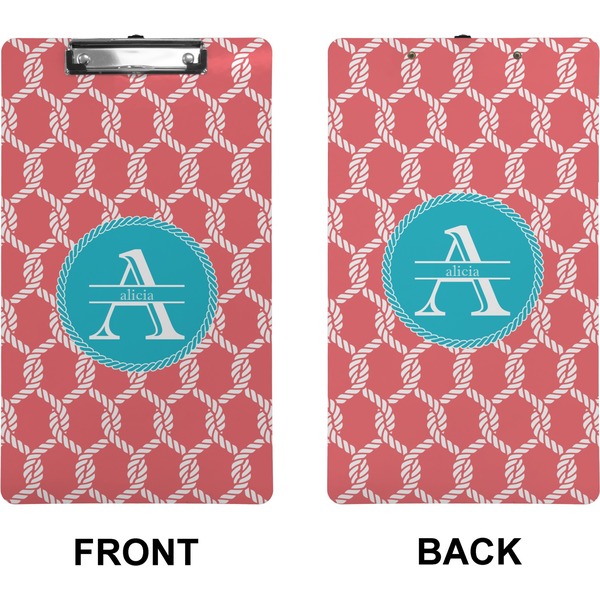 Linked Rope Clipboard (Legal) (Front + Back)