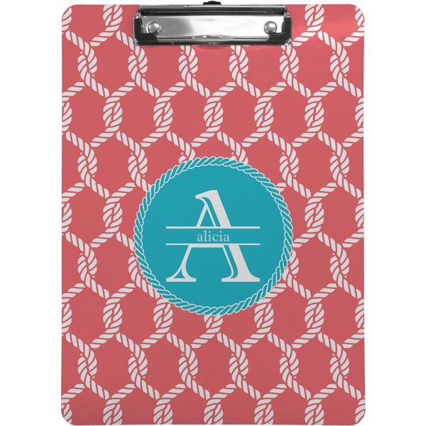Custom Linked Rope Clipboard (Letter Size) (Personalized)
