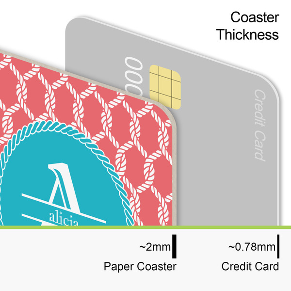 Linked Rope Coaster Thickness