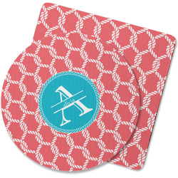 Linked Rope Rubber Backed Coaster (Personalized)