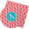 Linked Rope Rubber Backed Coaster (Personalized)