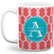 Linked Rope 11 Oz Coffee Mug - White (Personalized)