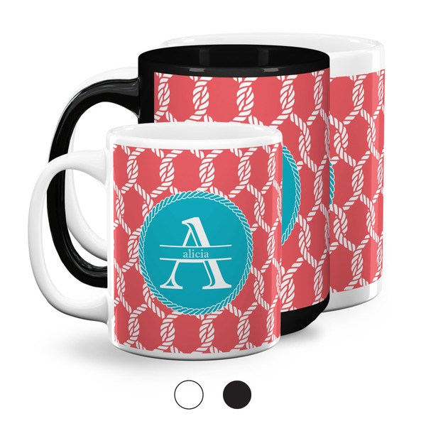 Linked Rope Coffee Mugs Main