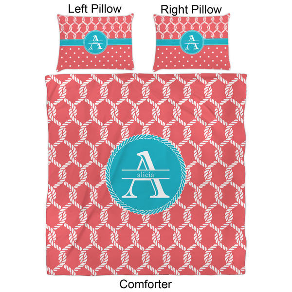 Linked Rope Comforter Set - Queen - Approval