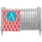 Linked Rope Crib Comforter / Quilt (Personalized)