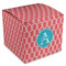 Linked Rope Cube Favor Gift Box - Front/Main