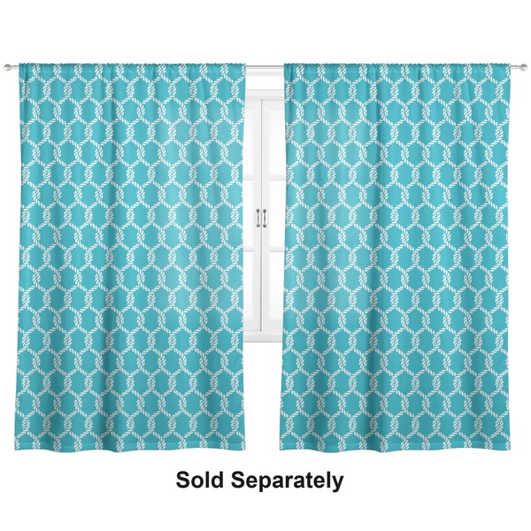 Custom Linked Rope Curtain Panel - Custom Size