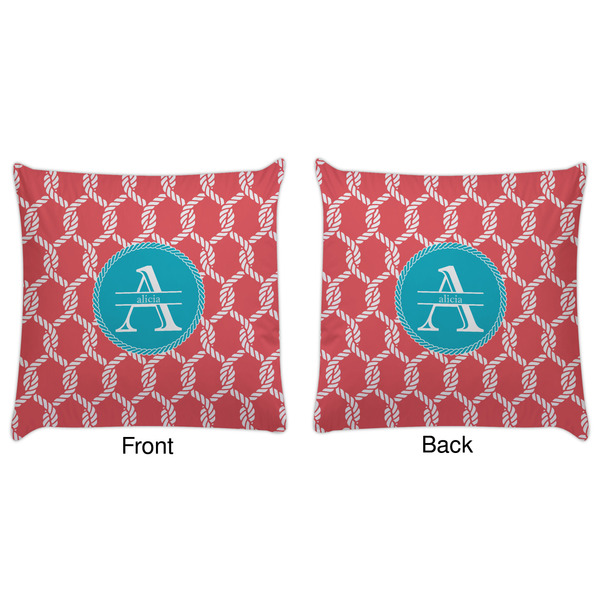 Linked Rope Decorative Pillow Case - Approval