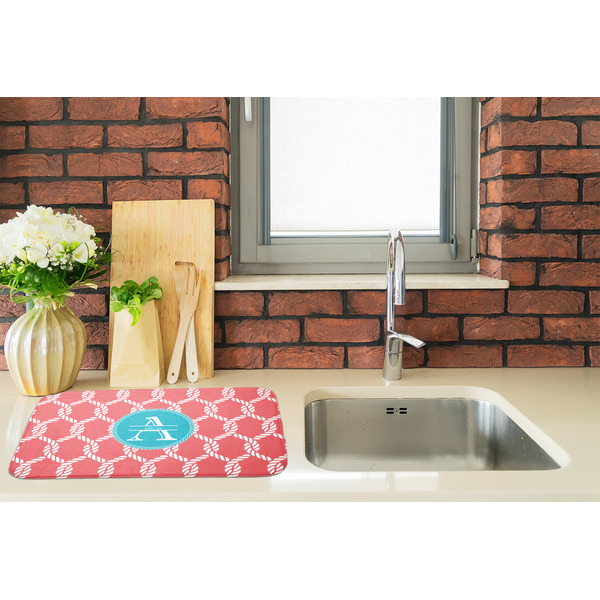 Linked Rope Dish Drying Mat - LIFESTYLE 2