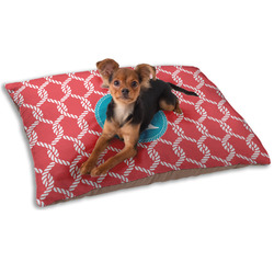 Linked Rope Dog Bed - Small w/ Name and Initial