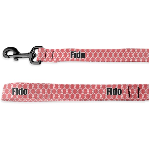 Custom Linked Rope Deluxe Dog Leash (Personalized)