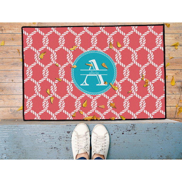 Linked Rope Door Mat - LIFESTYLE (Med)