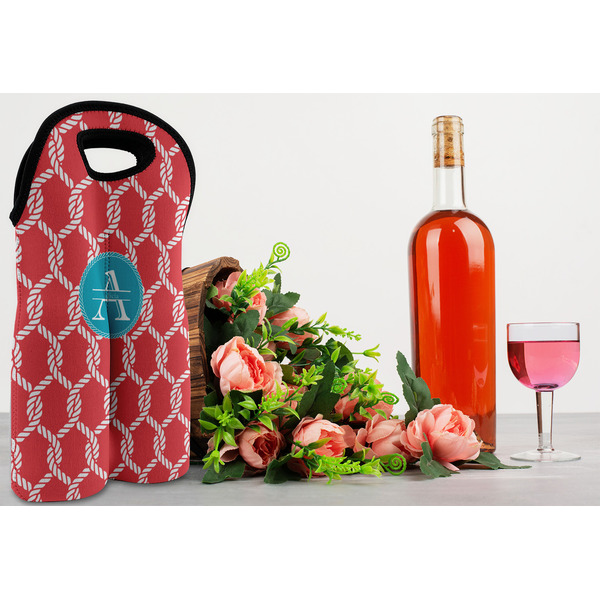 Linked Rope Double Wine Tote - LIFESTYLE (new)