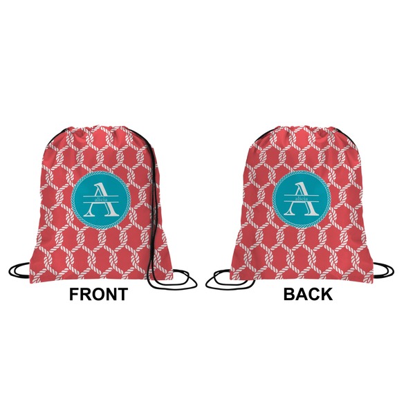 Linked Rope Drawstring Backpack