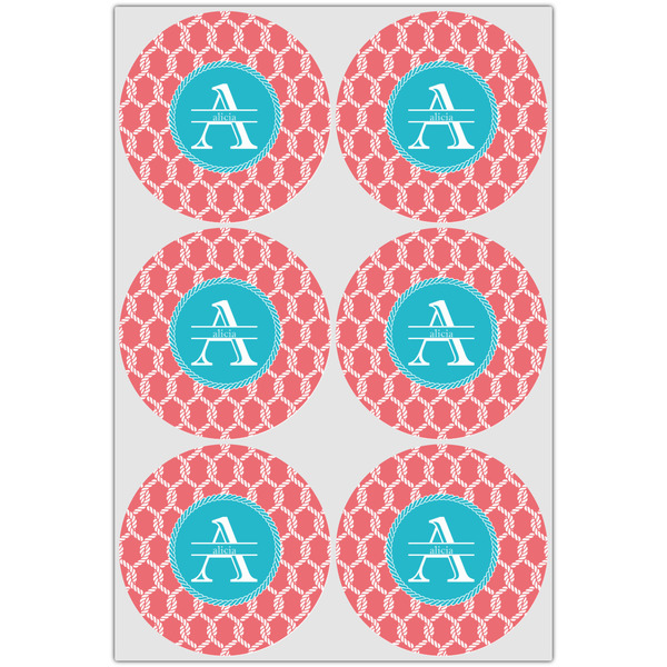 Linked Rope Drink Topper - Large - Set of 6