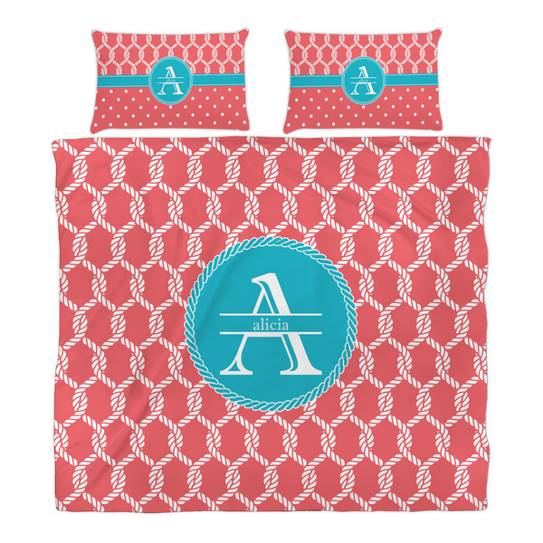 Linked Rope Duvet Cover Set - King - Alt Approval