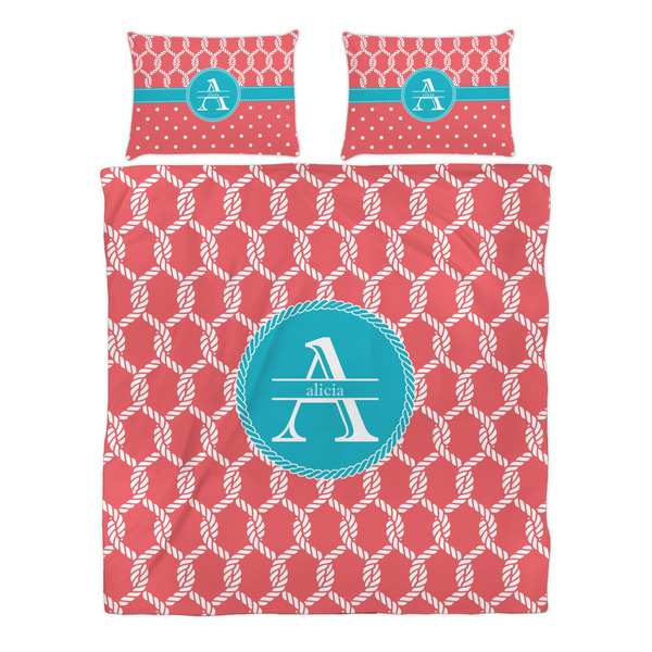 Linked Rope Duvet cover Set - Queen - Alt Approval