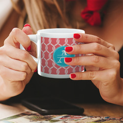 Linked Rope Double Shot Espresso Cup - Single (Personalized)