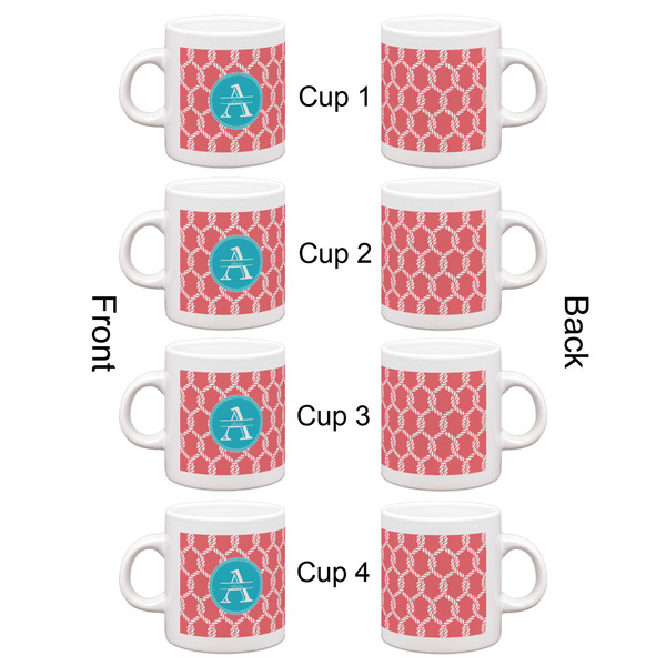 Linked Rope Espresso Cup Set of 4 - Apvl