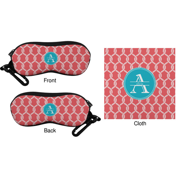 Linked Rope Eyeglass Case & Cloth (Approval)