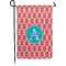 Linked Rope Small Garden Flag - Single Sided w/ Name and Initial