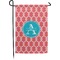 Linked Rope Small Garden Flag - Double Sided w/ Name and Initial