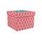 Linked Rope Gift Boxes with Lid - Canvas Wrapped - Small - Front/Main