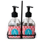 Linked Rope Glass Soap & Lotion Bottles (Personalized)