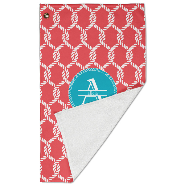 Linked Rope Golf Towel - Folded (Large)