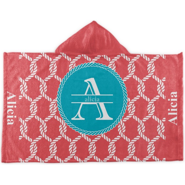 Custom Linked Rope Kids Hooded Towel (Personalized)