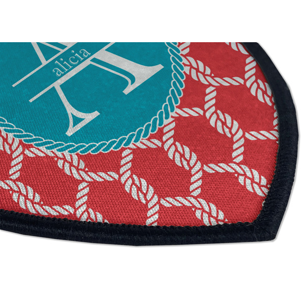 Linked Rope Iron on Shield 3 Detail