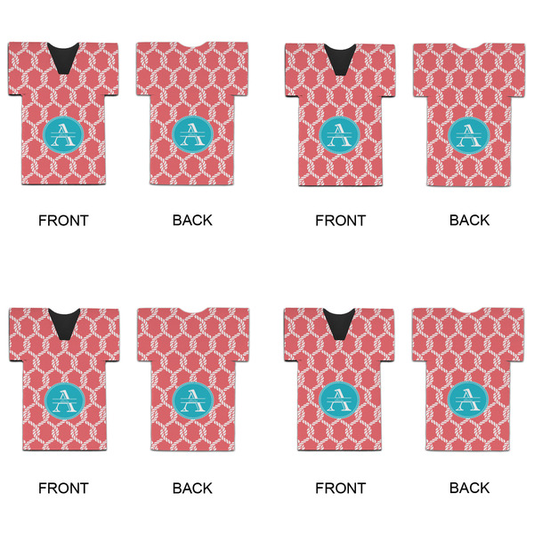 Linked Rope Jersey Bottle Cooler - Set of 4 - APPROVAL