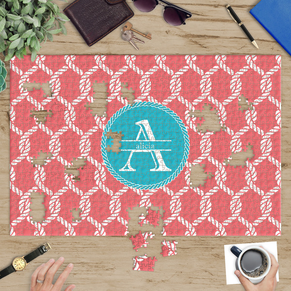 Linked Rope Jigsaw Puzzle 1014 Piece - In Context